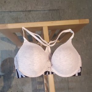 Pink Victoria's Secret t-shirt bra